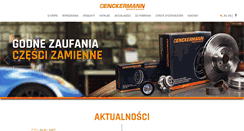Desktop Screenshot of denckermann.pl